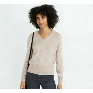 Madewell Donegal Westgate Sweater Dusty Pink NWT
